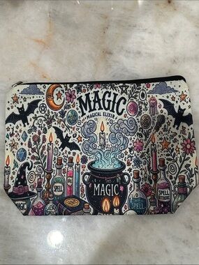 Magic Magical Elixir Cosmetic Pouch - Cream, Black, Pink, Purple, Blue